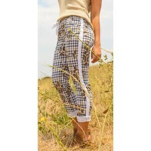 NEW $105 Gigi Moda Poluma Houndstooth Pants